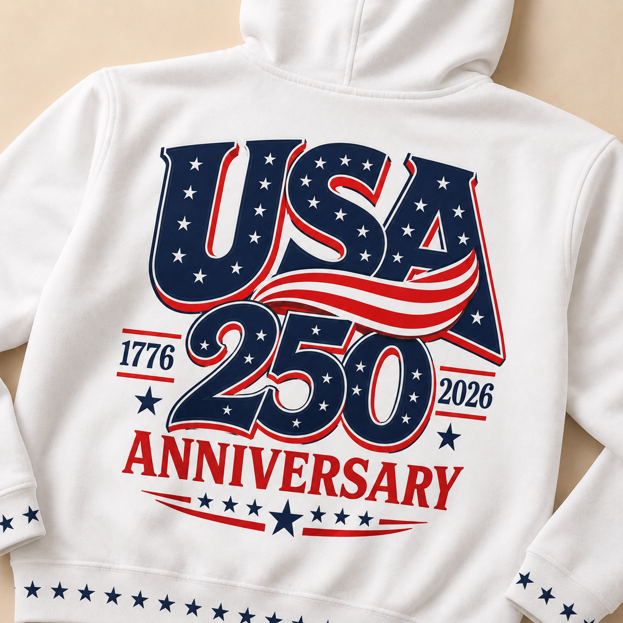 God Blessed America Hoodie | USA 250th Anniversary Pullover