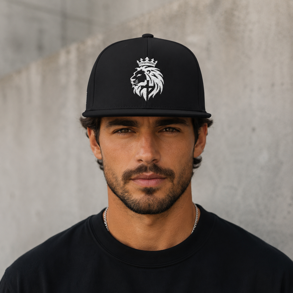 The Lion of Judah Snapback – Black