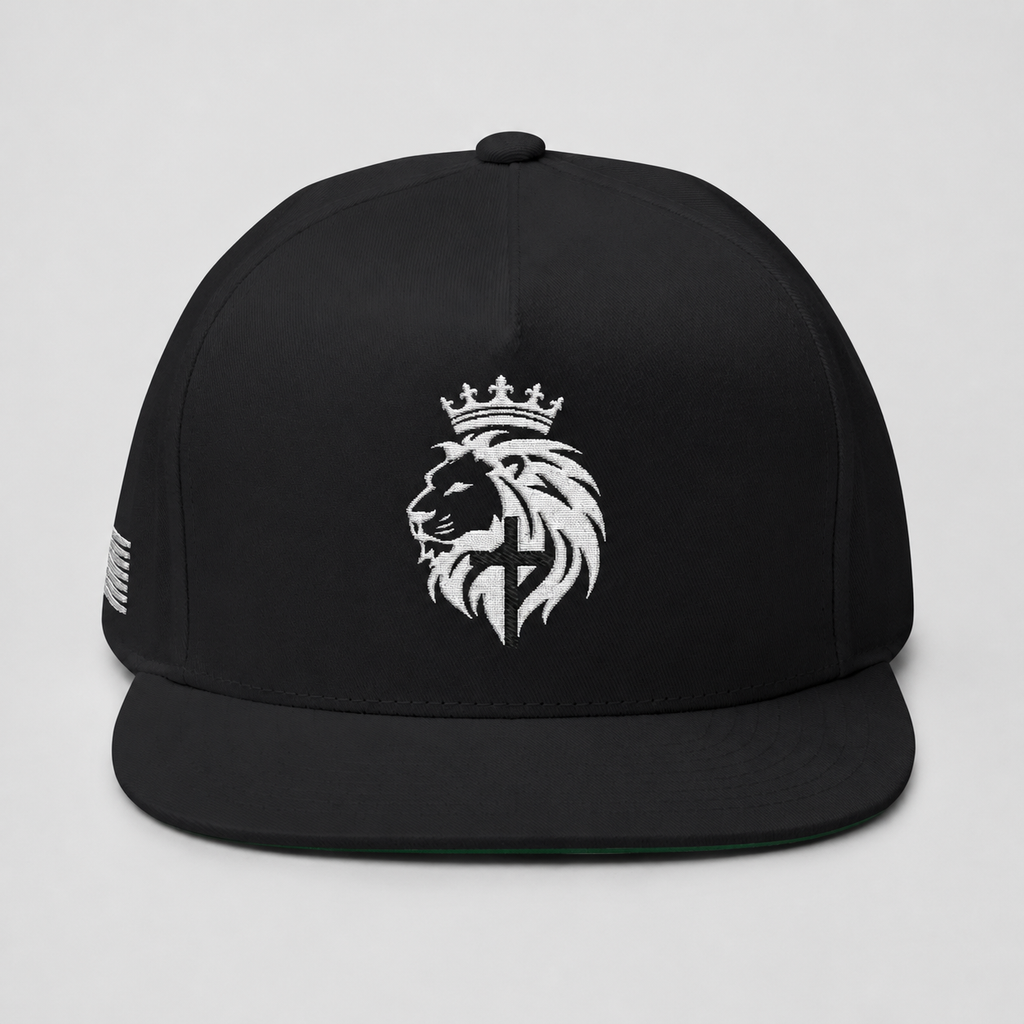 The Lion of Judah Snapback – Black