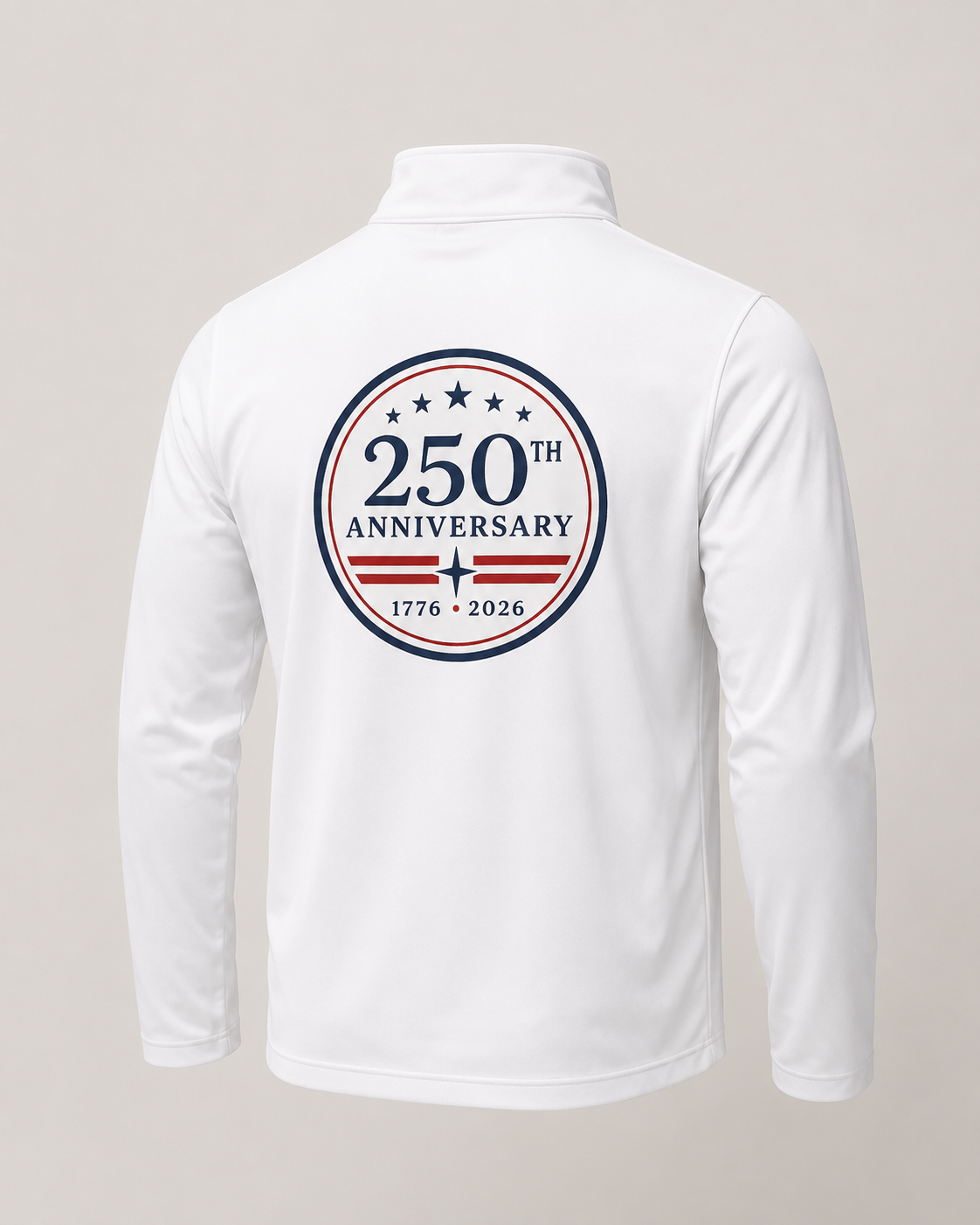 USA 250th Anniversary Quarter-Zip Pullover | 1776–2026 Patriotic Athletic Wear