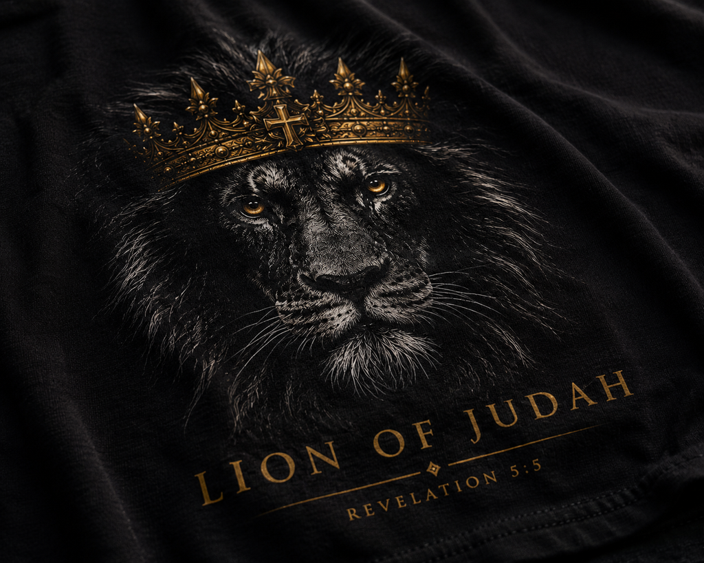 The Crowned Lion of Judah T-Shirt