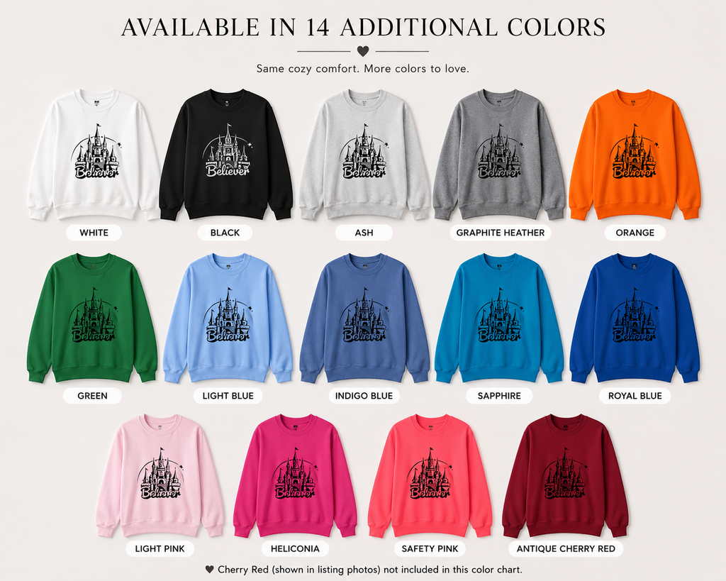 Believer – Kingdom of God Crewneck Sweatshirt