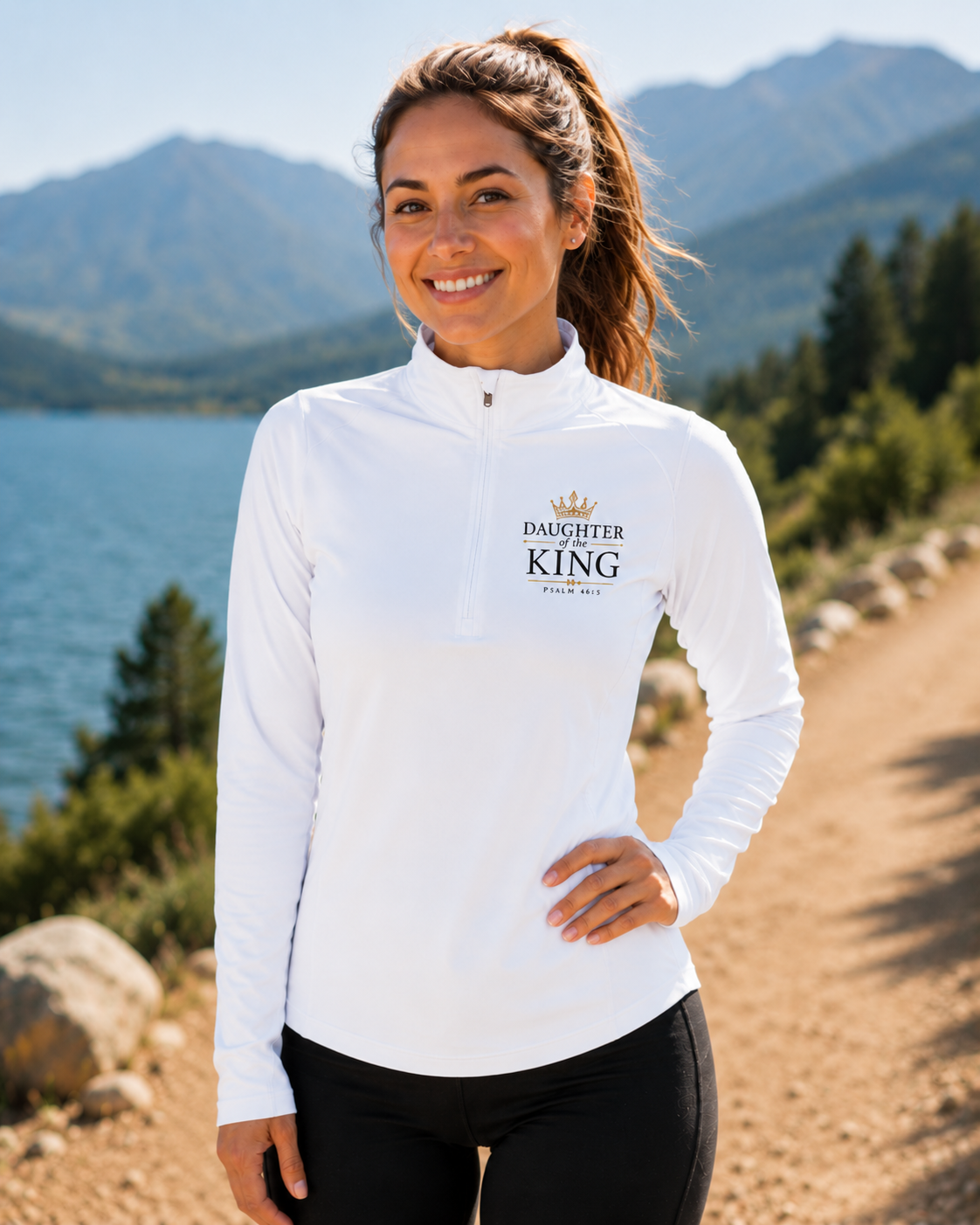 Daughter of the King Women’s Quarter-Zip Pullover