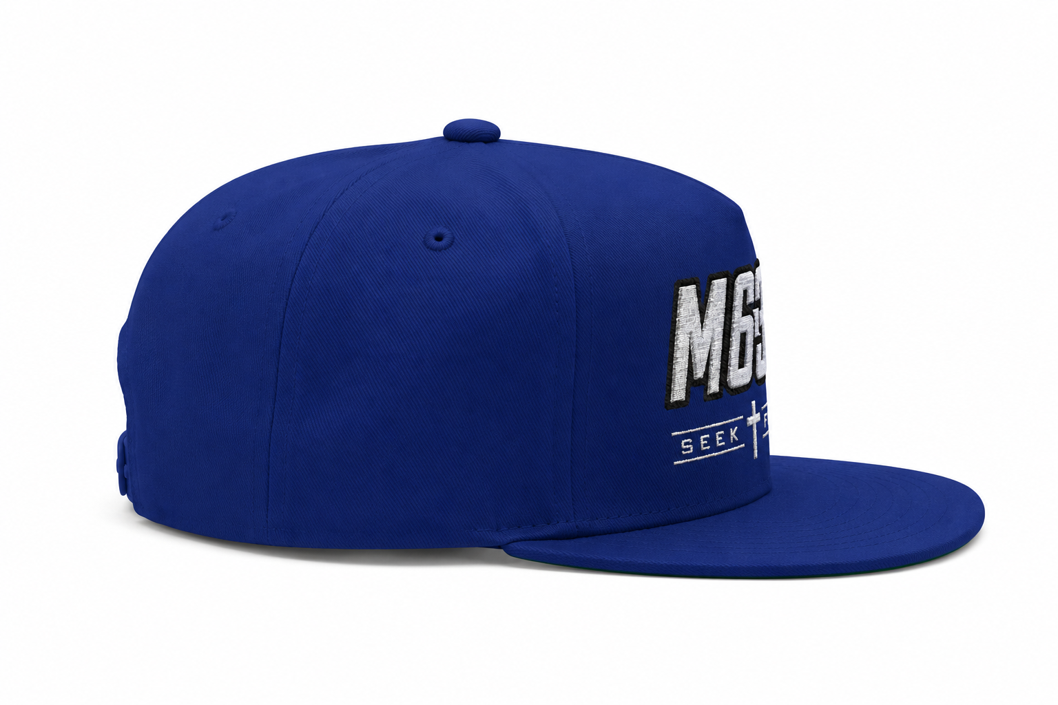 M633 “Seek First” Christian Snapback Hat | Matthew 6:33 Faith Streetwear Cap