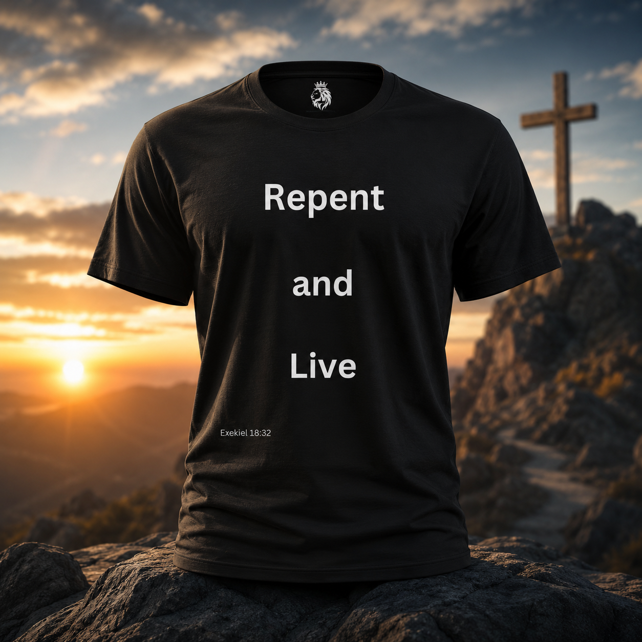 Repent and Live Christian T-Shirt